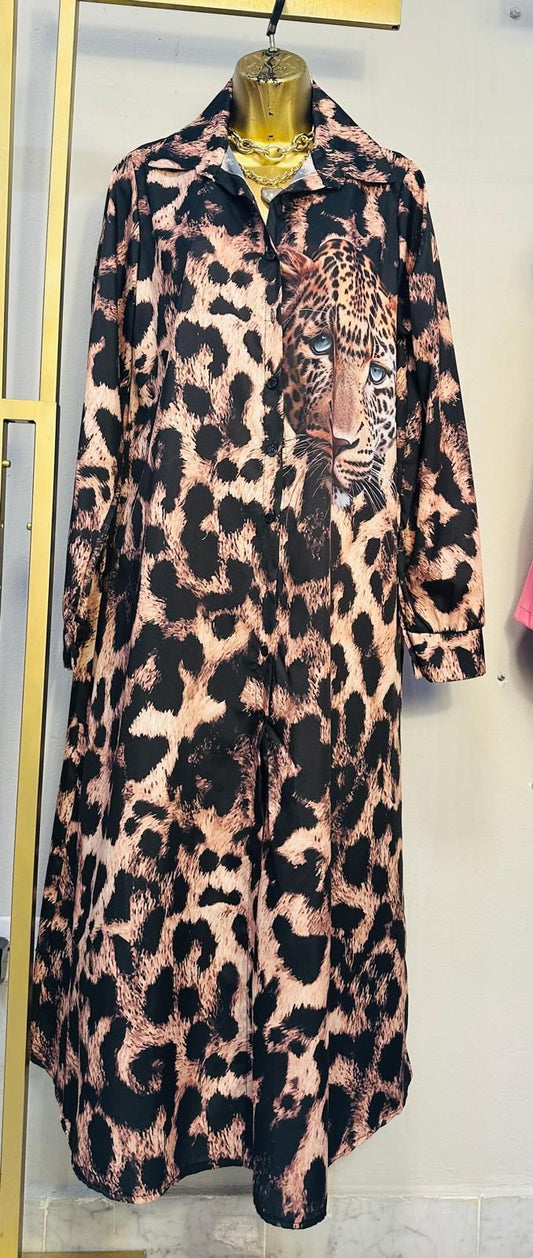 Animal Print Dress